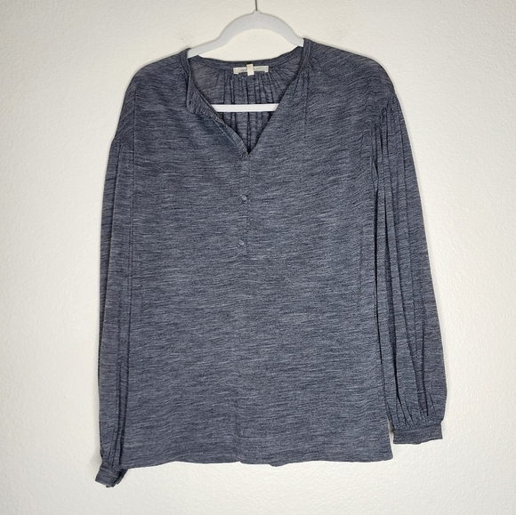 Vanessa Bruno Grey Sweater Blouse 1 - Picture 2 of 6